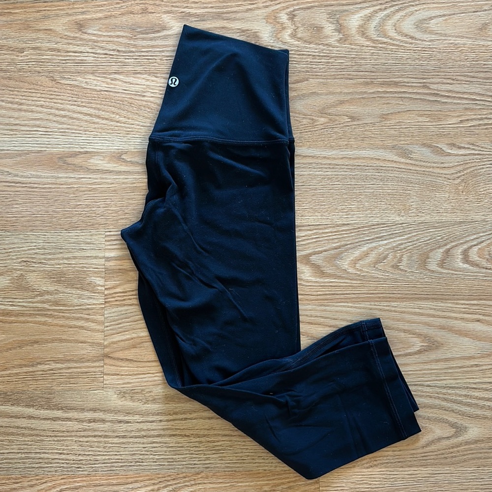lululemon - wunder under crop - size 4